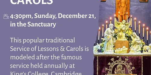 Lessons & Carols