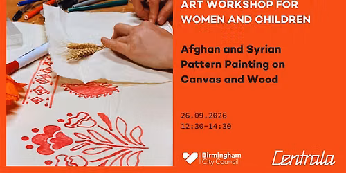 Afghan & Syrian Art Workshop for Women & Children