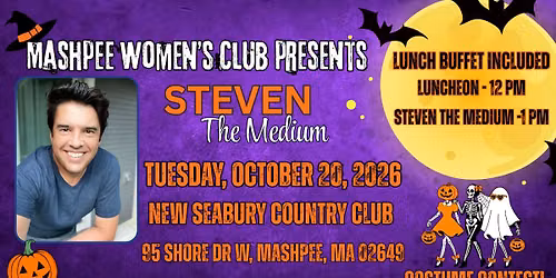 Mashpee Women's Club Presents Steven the Medium