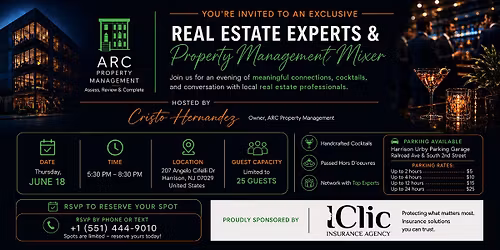 Real Estate Experts & Property Manager Mixer
