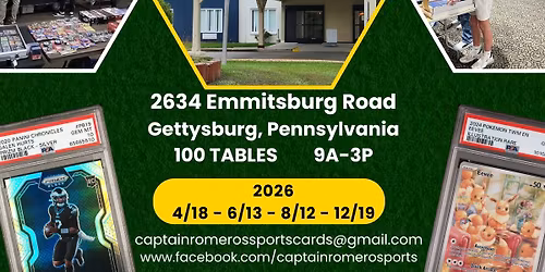 Gettysburg Sports Card & TCG Show
