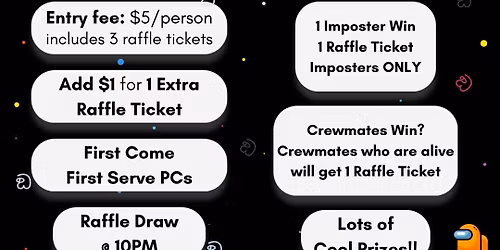 Among Us Night w\/ Raffle Draw @ GG