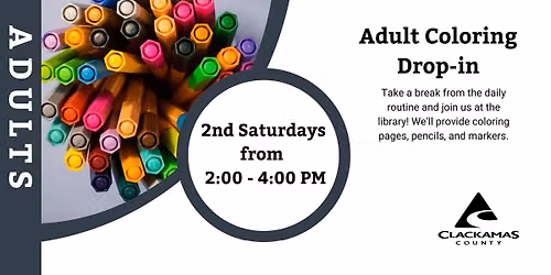 Drop-In Social: Adult Coloring