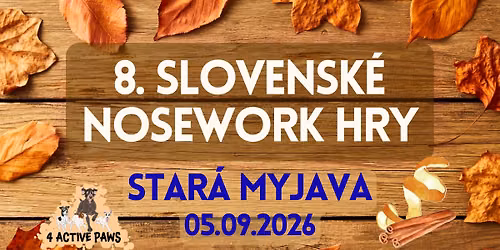 8. SLOVENSK\u00c9 NOSEWORK HRY