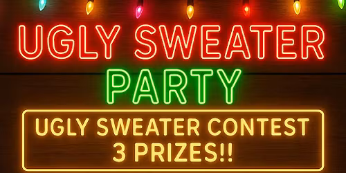UGLY SWEATER PARTY!!🎉 