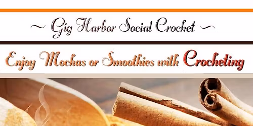 Enjoy Mochas or Smoothies with Crocheting!