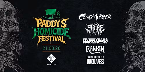 ClubMurder St.Patrick's Event - PADDY'S HOMICIDE FESTIVAL