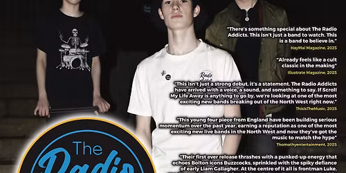 The Radio Addicts MMXXV Vinyl EP Launch Party