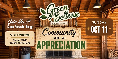 Green Bellevue Community Appreciation Social