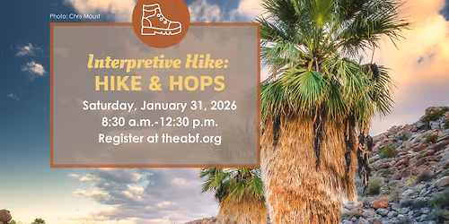 Interpretive Hike: Hike & Hops