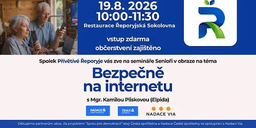 Senio\u0159i v obraze: Bezpe\u010dn\u011b na internetu