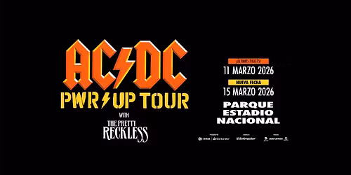 AC\/DC en Chile 2026 - Evento Oficial