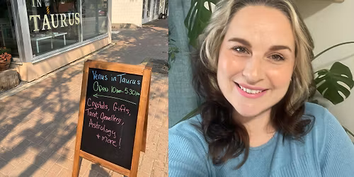 In store Tarot and Reiki readings with Megan