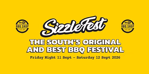 Sizzlefest 2026 — Third Ave, Millbrook, SO15 0AB Southampton, United Kingdom