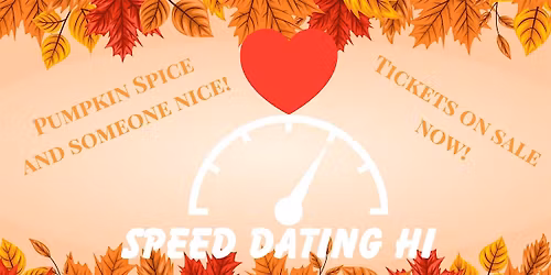 Speed Dating Hawaii- Straight age 35-45