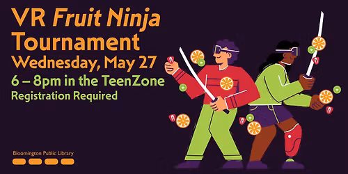VR Fruit Ninja Tournament