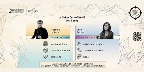 Le Salon Curio-Cit\u00e9 #5