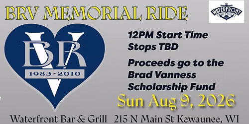 Brad Vanness Memorial Ride