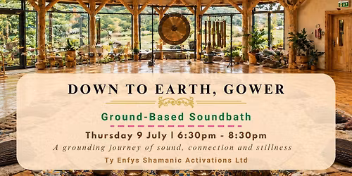 Soundbath and Shamanic Drum Journey at Down to Earth Project