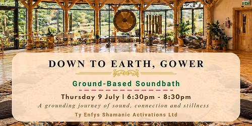 Soundbath and Shamanic Drum Journey at Down to Earth Project