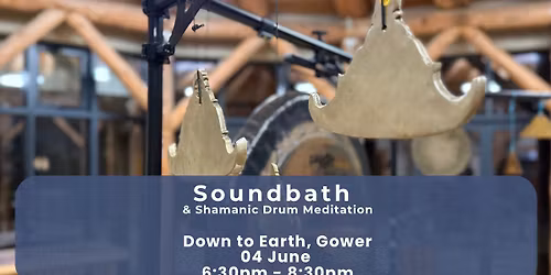 Soundbath and Shamanic Drum Journey at Down to Earth Project