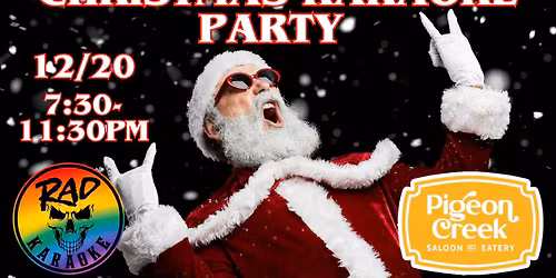 Christmas Karaoke Party at Pigeon Creek Saloon