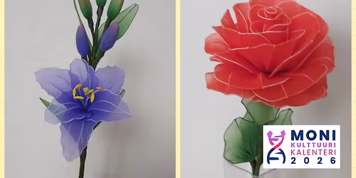 Monikulttuurikalenteri2026: Kukkien askartelun taidepaja