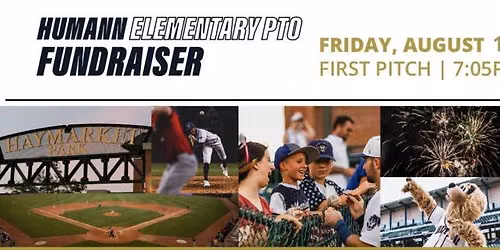 Humann Salt Dogs Baseball Game Night