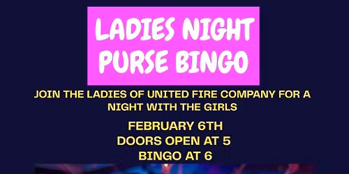 \ud83d\udc5b Ladies Night Purse Bingo \ud83d\udc5b