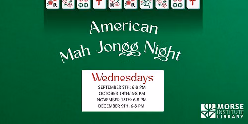 American Mah Jongg Night