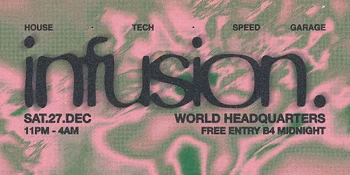 Infusion Residents Party