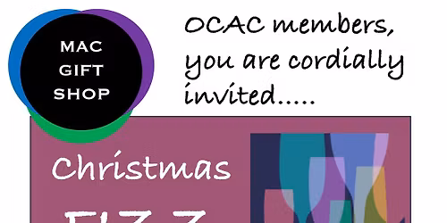 Christmas FIZZ!  An exclusive shopping event for OCAC members
