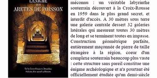 Conf\u00e9rence 'Les Ar\u00eates de poisson et les Templiers' par Walid Nazim