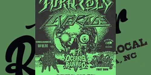 Worn Down Media Presents Turn Cold with Leverage, Endera, Oceans Run Red & Nothing Breathing