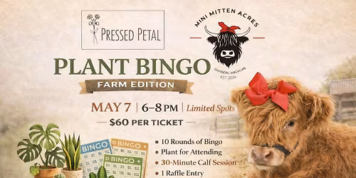 Plant BINGO - Farm Edition - SOLD OUT 