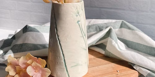 07\/22 Clay Handbuilding: Flower Press Vases
