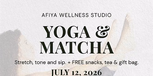 Yoga & Matcha Reset