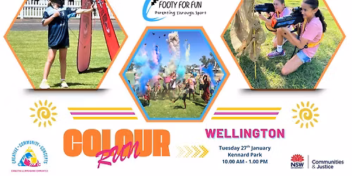Wellington Footy for Fun Colour Run