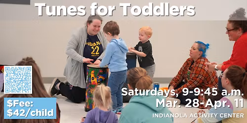 Tunes for Toddlers Music Class Ages 2-4