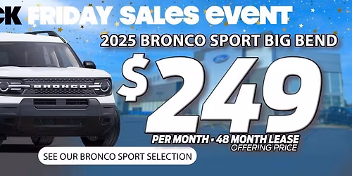 White Ford Bronco (21+)