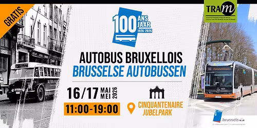 100 ans des autobus bruxellois \/ 100 jaar Brusselse autobussen