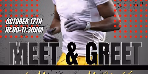 Meet & Greet w\/ Marvin McNutt 