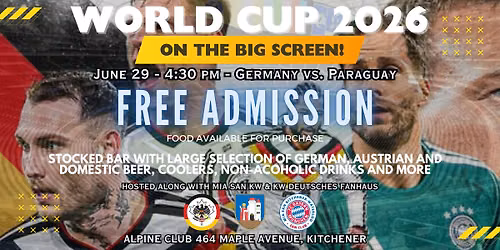 World Cup Soccer - LIVE GAME - Germany vs Paraguay