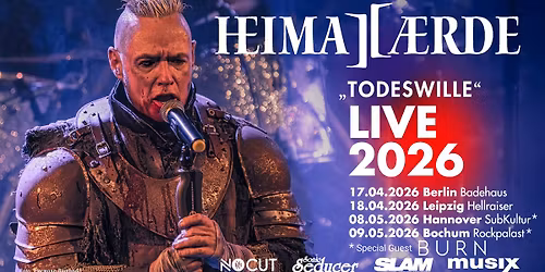 Heimataerde - TODESWILLE Live 08.05.2026 Hannover