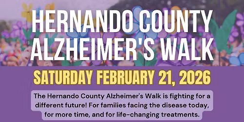Hernando County Alzheimer\u2019s Walk 2026