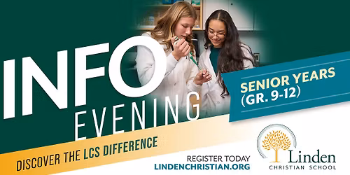 Senior Years \/ Grade 9-12 Info Evening