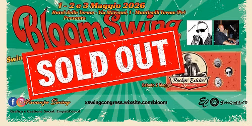 \ud83c\udfb7Bloom Swing in Parma\ud83c\udfba 