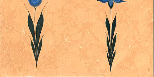 Floral Ebru (Papermarbling) Art Workshop - Art on the Water