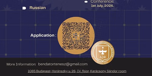 V. K\u00e1lm\u00e1n Benda Doctoral Conference in History -  Benda K\u00e1lm\u00e1n B\u00f6lcs\u00e9szet -\u00e9s T\u00e1rsadalomtudom\u00e1nyi Sz