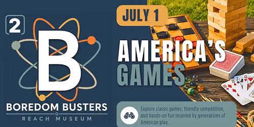 B\u00b2: Boredom Busters Summer Edition \u2022 America's Games